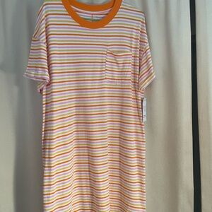 New Women’s Shirt Dress// 2 side Splits// Half Sleeves